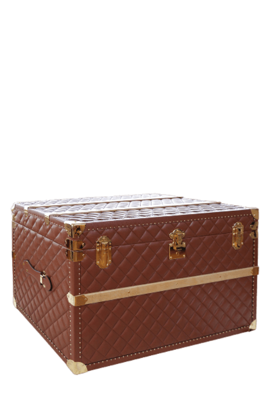 Terrida Leather Trunk